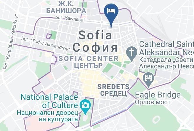 Sofia - Hostel Alex Maps