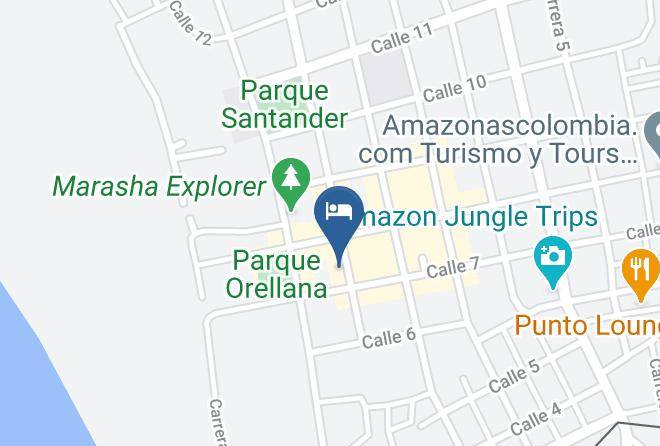 Ala Excursiones Amazonas Map