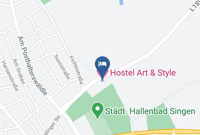 Constance - Hostel Art & Style Maps