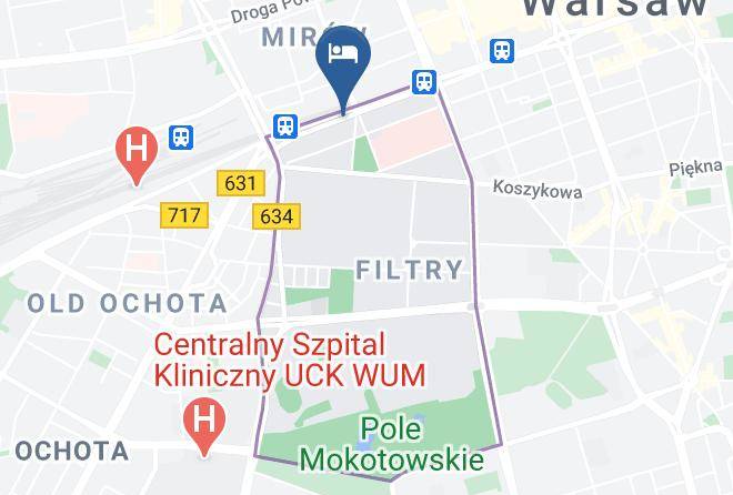 Warsaw - Hostel Coco Warszawa Maps
