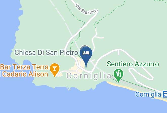 La Spezia - Ostello Di Corniglia Maps