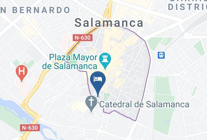 Salamanca - Hostel Erasmus Home Maps