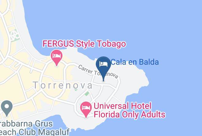 Baleares - Hostel Floridita Maps