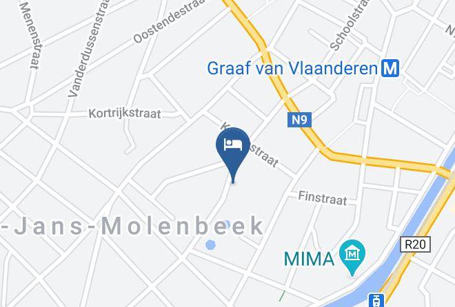 St Jans Molenbeek - Jeugdherberg Generation Europe Maps
