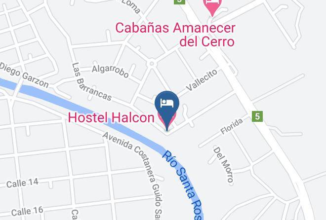 Calamuchita Department - Hostel Halcon Maps