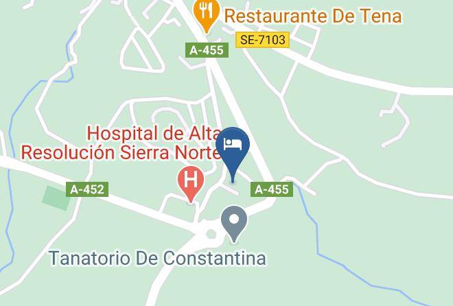 Albergue Inturjoven Constantina Map