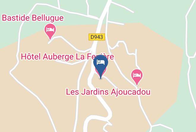 Vaucluse - Hotel Auberge La Feniere Maps