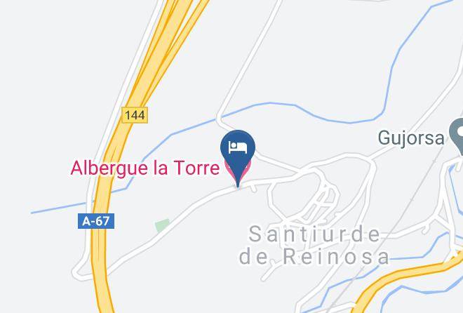 Santiurde De Reinosa - Albergue La Torre Maps