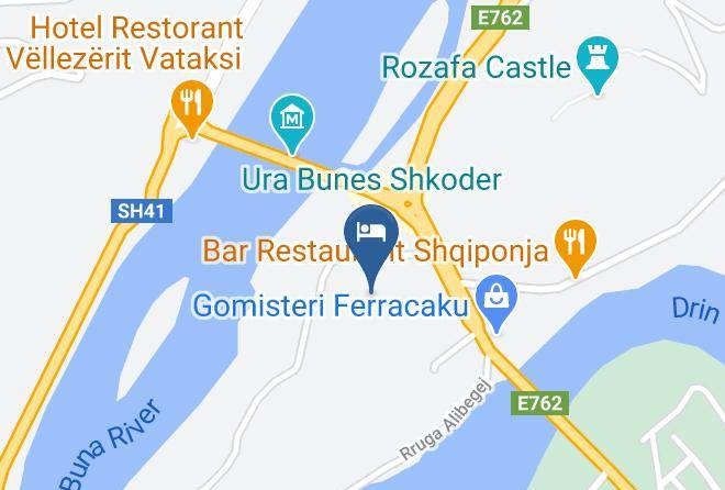 Shkoder - Hotel Legjenda Maps