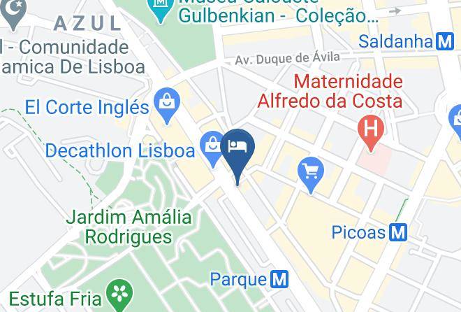 Lisbon - Hostel Lisbon Forever Maps