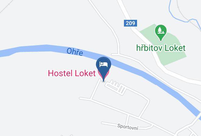 Sokolov - Hostel Loket Maps