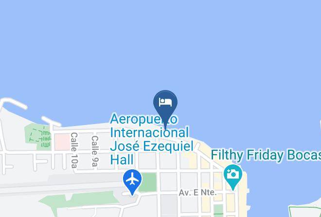 Bocas Del Toro - Mamallena Hotel Maps