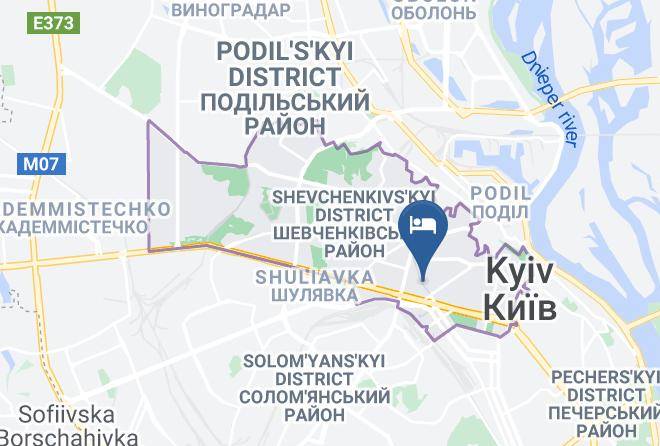 Kyiv - Hostel Na Vokzalnom Maps