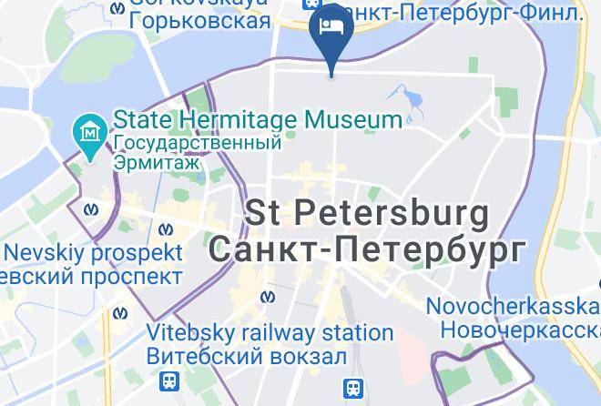 Saint Petersburg - New Neva Capsule Maps