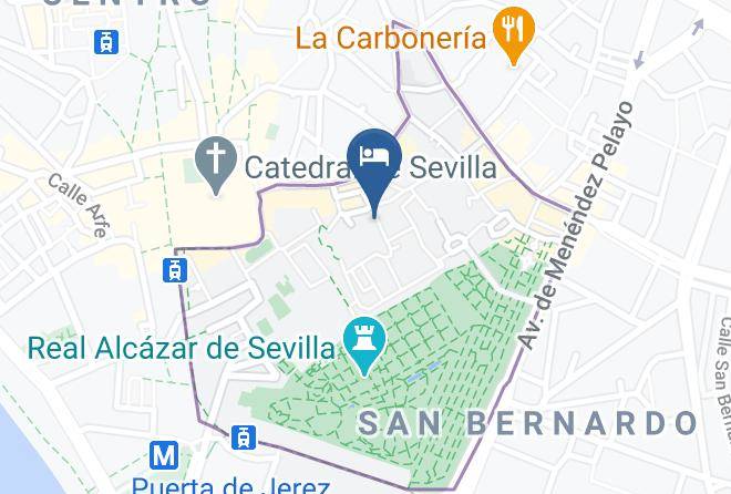 Seville - Hostel One Catedral Maps
