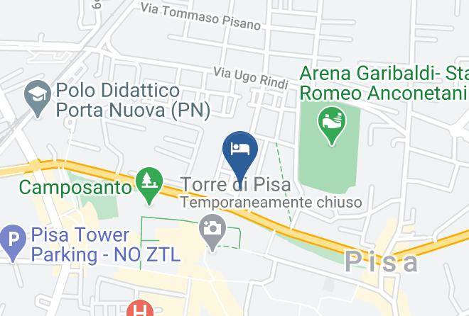 Pisa - Hostel Pisa Tower Maps