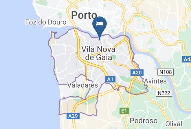 Vila Nova De Gaia - Hostel Cruz Vermelha Maps