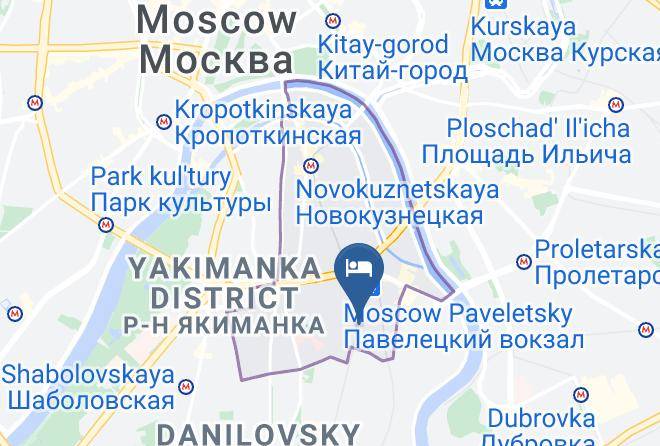 Moscow - Hostel Rus Paveletskaya Maps