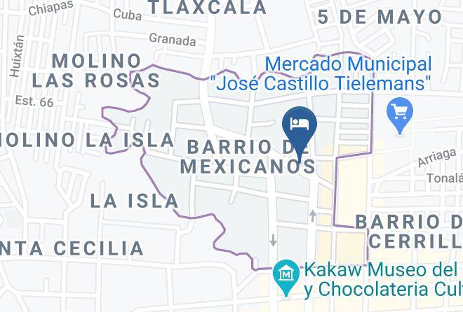 San Cristobal De Las Casas - Anthara Arte Hotel Maps