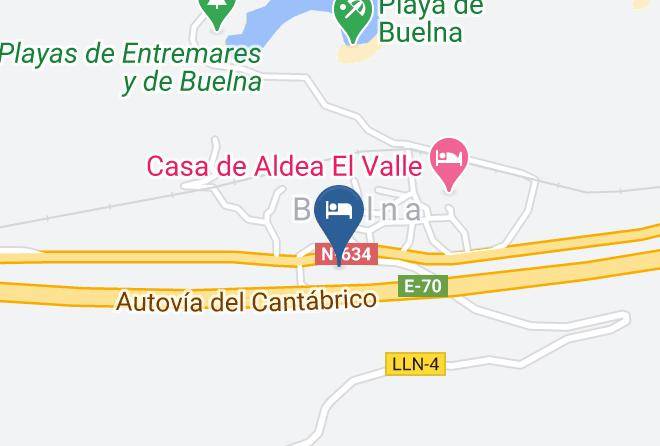 Asturias - Albergue Santa Marina Maps