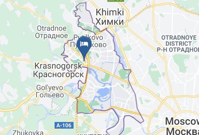 Moscow - Silver Owl Maps