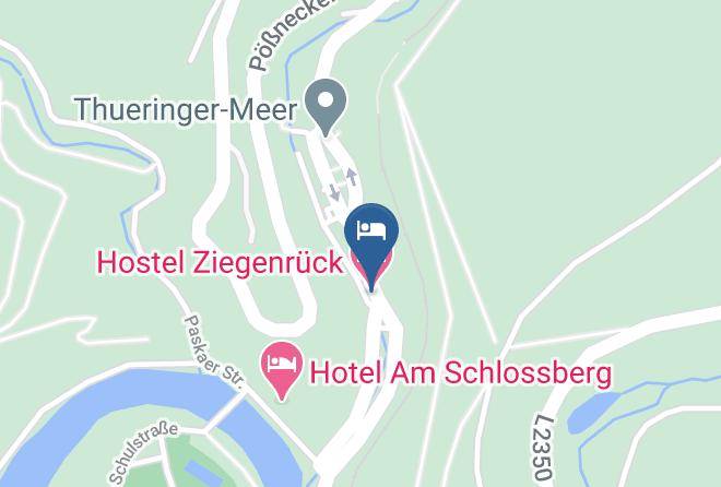 Saale Orla Kreis - Hostel Ziegenruck Maps