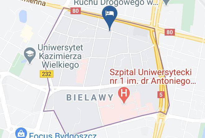 Bydgoszcz - Hostel 24 Maps