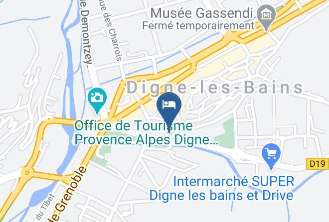 Alpes De Haute Provence - Hotel Restaurant L'aiglon Maps