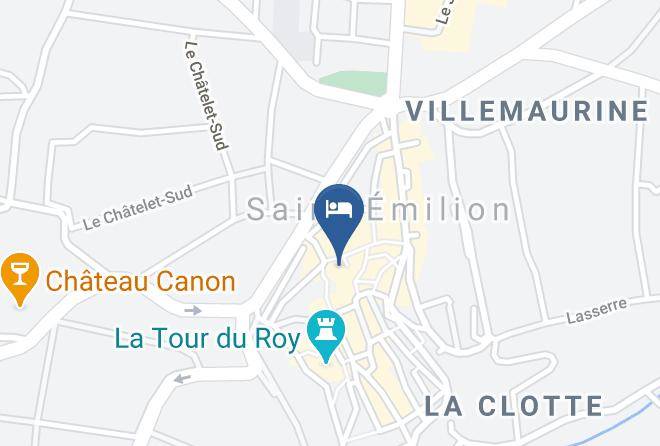 Gironde - Hotel De Pavie Maps