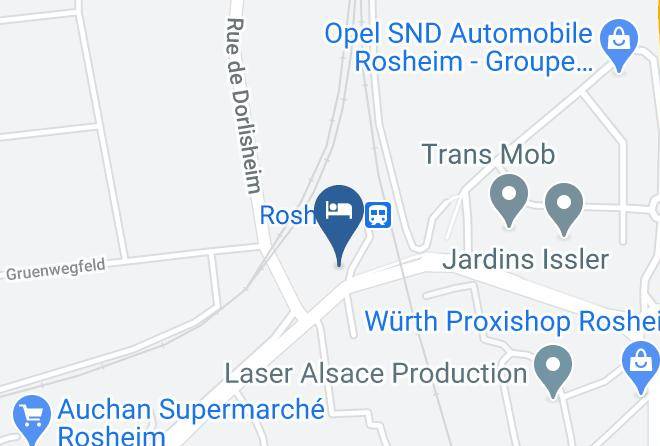 Bas Rhin - Le Rosenmeer Maps
