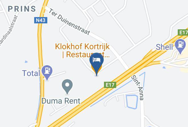 West Flanders - Klokhof Kortrijk Restaurant Feestzalen Hotel Maps