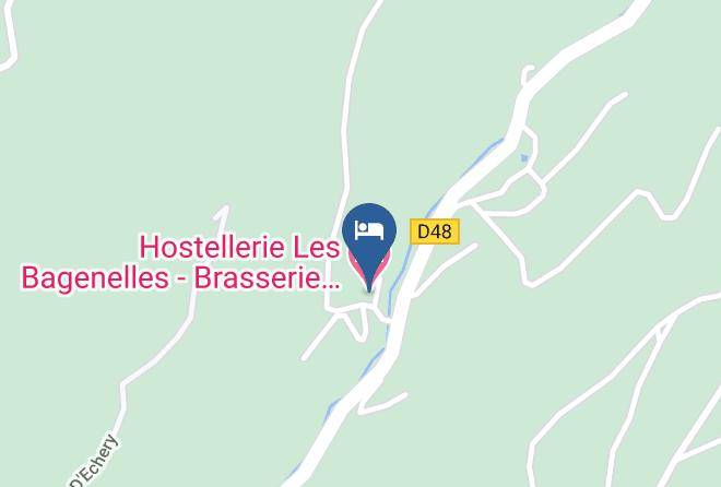 Haut Rhin - Hostellerie Les Bagenelles Brasserie Maps