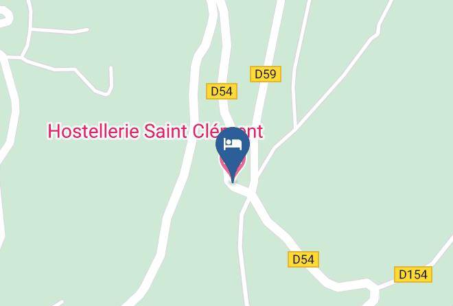 Cantal - Hostellerie Saint Clement Maps