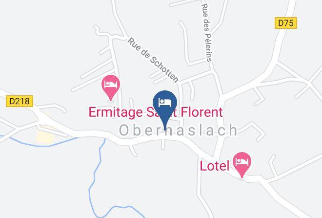 Bas Rhin - Restaurant Saint Florent Maps