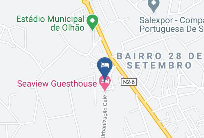 Olhao - Hospedaria Por Do Sol Maps