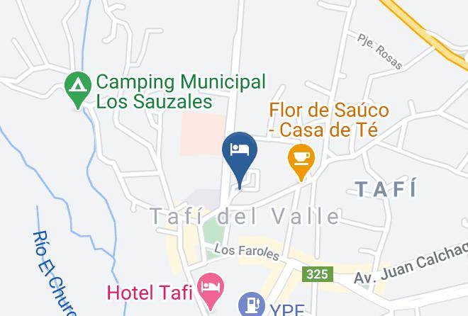 Tafi Del Valle - Hosteria Aca Tafi Del Valle Maps
