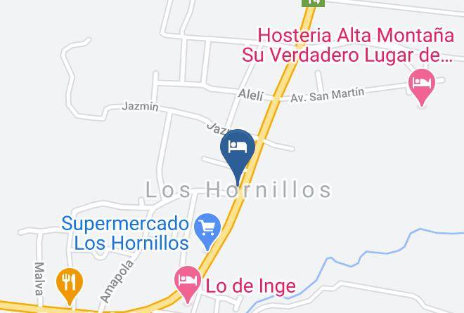 San Javier Department - Hosteria Alta Montana Maps