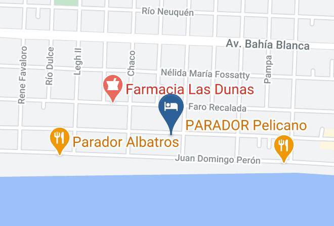 Monte Hermoso - Hosteria Altea Maps