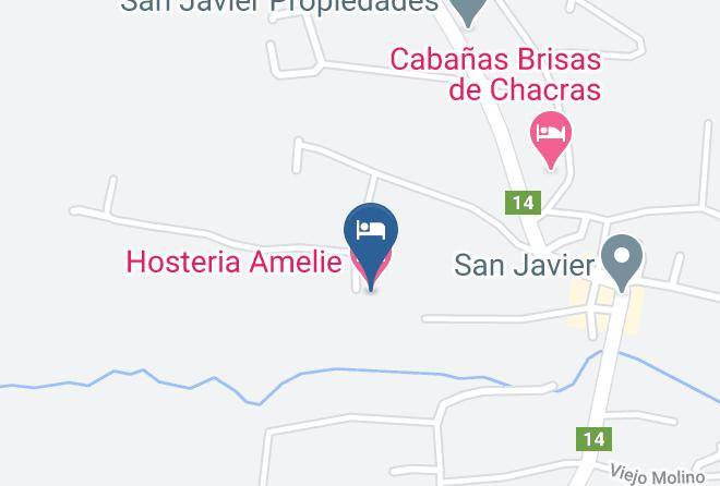 San Javier Department - Hosteria Amelie Maps
