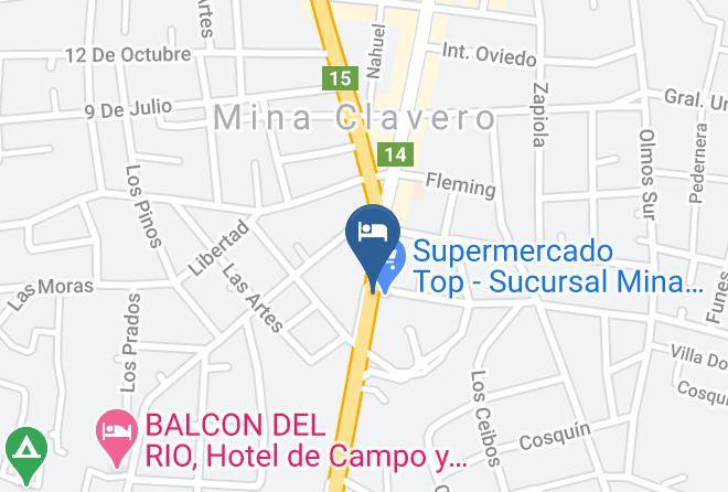 San Alberto Department - Hosteria Antu Kay Kuyen Maps