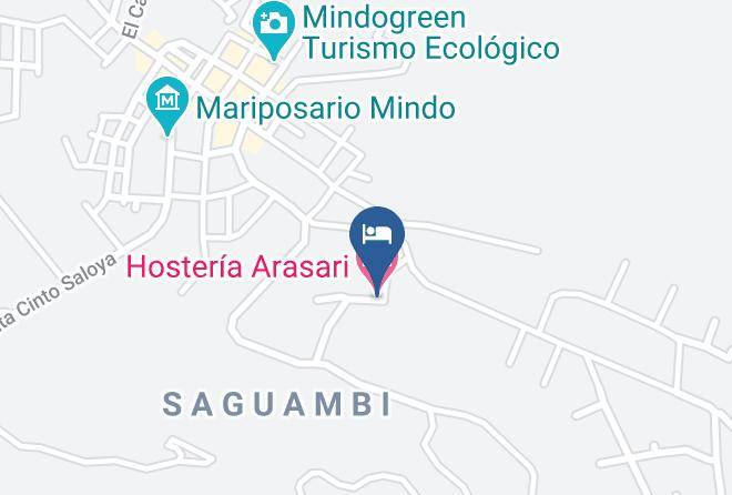 San Miguel De Los Bancos - Hosteria Arasari Maps