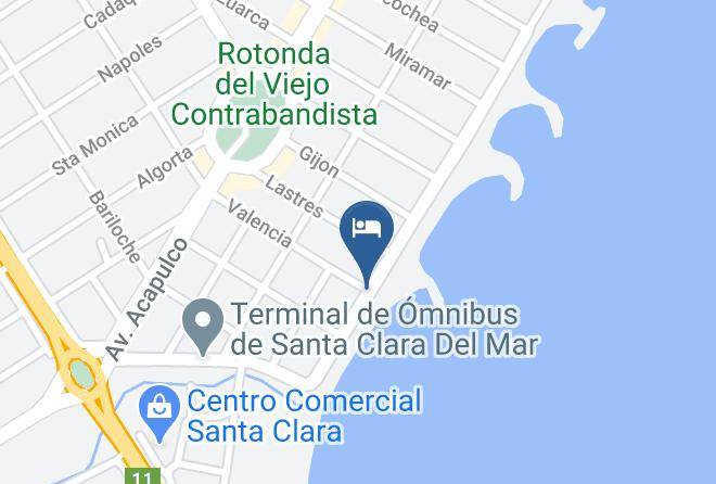 Mar Chiquita - Hosteria Brisas 3 Estrellas Calificacion Maxima En Hosterias Maps
