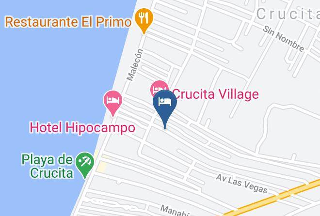 Portoviejo - Hosteria Cabanas Balboa Maps