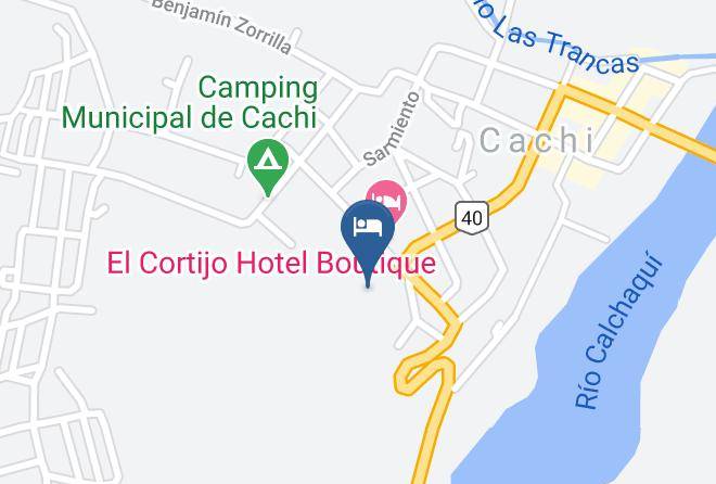 Cachi - Hosteria Cachi Maps