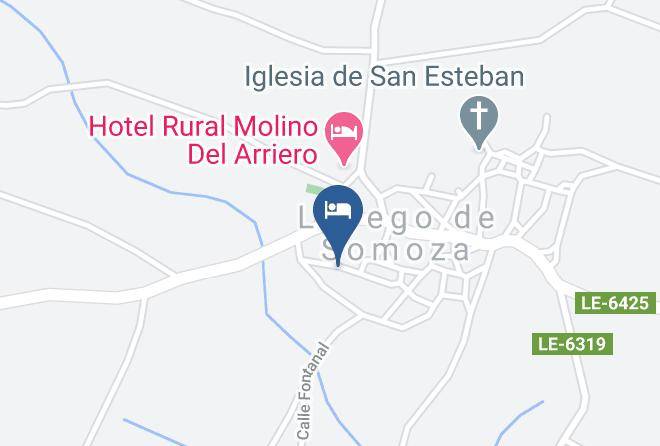 Leon - Hosteria Camino Maps