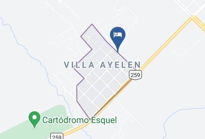 Futaleufu Department - Hosteria Canela Maps