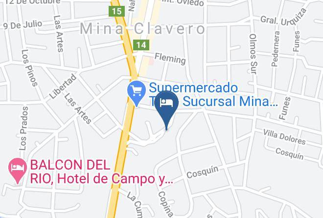 San Alberto Department - Hosteria Car Mar Maps