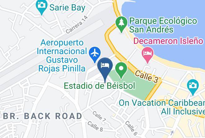 Hosteria Cattleya Map