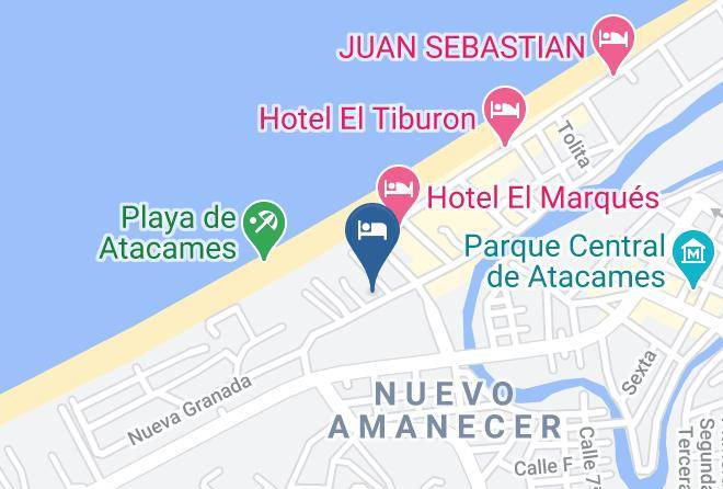 Atacames - Hosteria Cayapas Maps