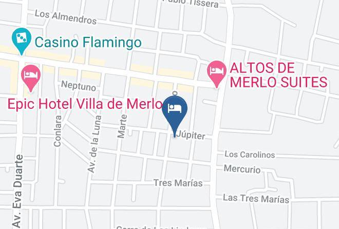 Santa Rosa Dellara - Hosteria Cerro Azul Maps